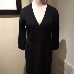 Authentic Burberry London knit black dress